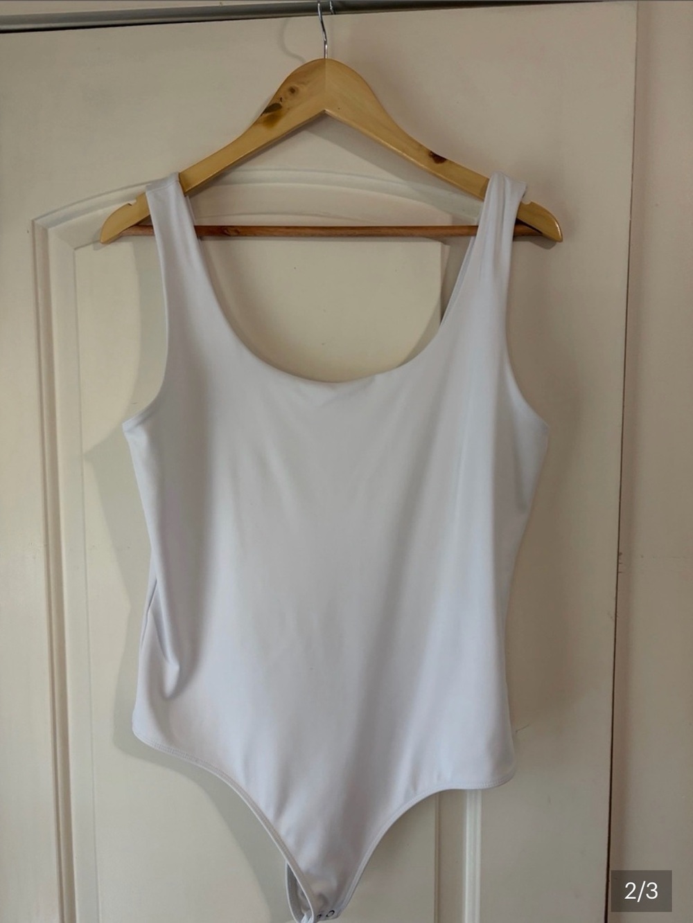 Express Women’s Bodysuit Trio - White, Black & Brown - Picture 3 of 4